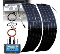 Ultra-Thin Solar Panel, 200W 400W 800W 12V-24V PET Flexible
