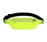 Ultra-Thin Sports Seamless Lycra Waist Bag for Men and Women Outdoor Fitness Running Elastic Mobile Phone Bag(Green)