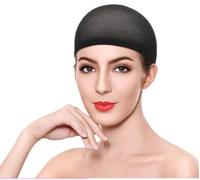 Ultra Thin Stocking Wig Caps - Elastic Nylon Mesh, Stretchable, Airy, Breathable, One Size, Comfort Fit, Hair Styling Accessory, Sensitive Scalp Protection, Oil Barrier, Sweat Absorbent, Wash-Reuse