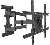 Ultra-Thin Tilting & Swiveling Wall Mount for 42-70" LED TVs, Max VESA 400x400mm, Supports Up to 45kg, Multi-Functional Floating TV Bracket.