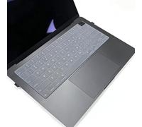 Ultra Thin Transparent Keyboard Cover Protector Skin for MacBook Air 13/15 and MacBook Pro 14/16, Compatible with 2025-2021 M4-M2 Air, M5/M4/M3/M2/M1 Pro/Max Fit for US Keyboards Layout
