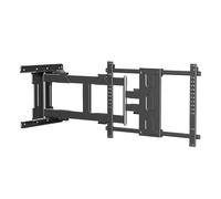 Ultra-thin TV mount 65 75 telescopic and rotating 90-degree foldable bracket with a thickness of only 4.5cm
