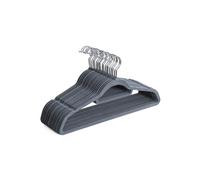 Ultra Thin Velvet Hangers, Gray