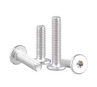Ultra Thin Wafer Torx Head Bolt Stainless Steel M1.6 M2 M2.5 M3 M4 M5 M6 M8 Six-Lobe Super Low Flat Screw 10Pcs, 10pcs, M2x9mm