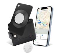 Ultra Thin Wallet Tracker Card,1 PCS Smart Bluetooth Tracker Tag Works with Find My (iOS Only), Item Locator for Wallet,Key etc, IPX7 Waterproof, Replaceable Battery