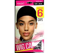 Ultra thin wig caps(BLACK X 2PCS)