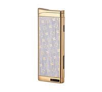 Ultra-thin windproof red flame lighter, suitable for barbecues, candles, outdoor use, and as a gift for men and women.
