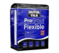 Ultra Tile Grey Flexible Grout 3KG Wetroom Swimming Pool Underfloor Heating Bathroom Kitchen All Tile Types