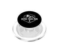 Ultra Trail Run Hexagon Badge PopSockets PopGrip for MagSafe