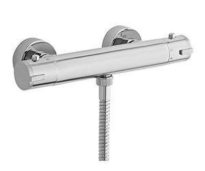 Ultra VBS009 Minimalist Thermostatic Bar Valve - Chrome
