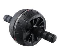 Ultra-Wide Ab Roller Wheel, AB Roller Exercise Wheel for Abdominal & Core Strength Training, Sports Ab Roller with Knee Pad Accessories, Ab Workout Equipment for Home Gym Strength Training (Black)