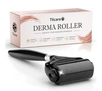 Ultra-Wide Dermaroller for Face - 0.25 mm At-Home Microneedling Kit | Microneedle roller for skin care - derma roller for scalp hair and beard, an alternative to a microneedling pen