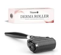 Ultra-Wide Dermaroller for Face - At-Home Microneedling Kit, 0.25 mm Microneedle Roller for Skin Care, Derma roller for Scalp Hair and Beard, Superior to a Microneedling Pen/Derma Pen