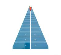 Ultra-Wideband Directional Antenna Board PCB Substrate 800 MHz to 6 GHz Broadband Signal Transmission Reception Low Power 28 Degree Azimuth Blue 200x146x10 mm for RF Testing IoT In