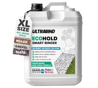 Ultrabind Eco Hold - Gravel Binder & Glue for Pathways, Stones, Bark & Mulch, Resin-Based Garden Adhesive, Pet Safe, 5L