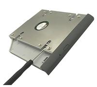 ULTRACADDY 2nd HDD SSD Hard Drive Caddy for Lenovo Ideapad 320 330 520 with Faceplate Gray