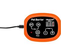 UltraCrab Indoor Pet Barrier for Dogs,Wireless Indoor Electric Fence,Pet Gate, Keeps Areas Off Limits,Dog Fence Waterproof/Rechargeable Training Collar (Only Transmitter for Dogs System Kit)