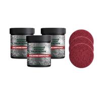 Ultracut Polishing Compound, Multi-Surface Restorer with Polishing Pad，3PC