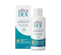 Ultradex 250 ml Oral Rinse Regular | 12 Hour Fresh Breath Mouthwash Alcohol Free Vegan-Friendly Whitening Mouth Wash. Teeth Stain Remover Halitosis Treatment