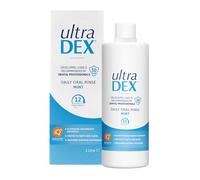 UltraDEX Daily Oral Rinse, Mint 1000ml | Mouth Wash for Bad Breath. 12 Hour Fresh Breath Confidence. Vegan Friendly Whitening Mouthwash with Teeth & Gum Protection.