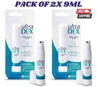 UltraDEX Fresh Breath Oral Spray 9ml Instant Mint Kills Bad Breath Sugar-Free UK