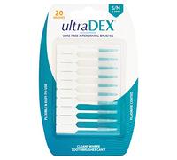 Ultradex Interdental Brushes 20's | Flexible Rubber Dental Brush, Fluoride Coated Plaque Remover for Teeth, Gum Cleaning, Oral Care & Daily Interdental Cleaning