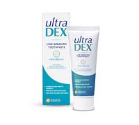 UltraDEX Low-Abrasion Toothpaste 75Ml | Gentle Sulphate-Free Tooth Paste with Fluoride. Teeth Whitening Toothpaste Removes Stains & Freshens Breath for 12 Hours