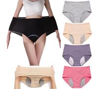 Ultradries Underwear,Ultradries Incontinence Panties,Washable Incontinence Pants for Women Over 60 Washable Reusable Panties Plus Size(40-130kg) (4XL(82-92kg),Mix C-4pack)
