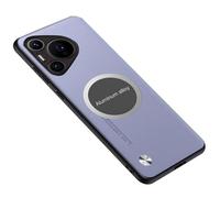 Ultradünne Hülle für Huawei Pura 80 Ultra/80 Pro+/80 pro/80, Magnetische Leder Handyhülle mit KameraSchutz AntiFingerabdruck Handyhülle,Lila,80 Ultra Purple