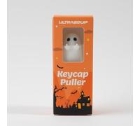 ULTRAEQUIP Halloween Ghost Keycap Puller Tool, White Resin Mechanical Keyboard Key Remover, Spooky Themed Design (Keycap Puller-01)