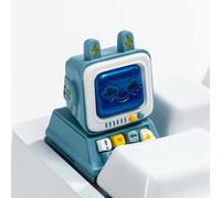 ULTRAEQUIP Retro Desktop Computer Artisan Keycap Blue for MX Switch