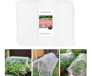 Ultrafine Veggiemesh Insect Mesh Netting for Fruit and Vegetables Protects against Whitefly & Flea Beetle Protection (2.1m x 20m)