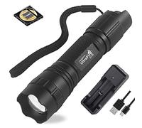 UltraFire 940nm IR Flashlight,Adjustable Focus Infrared Night Vision Light,Stepless Dimming LED Hunting IR Illuminator for Night Vision Devices,Infrared Illuminator Torch with Charger and UFB26