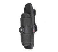 UltraFire Flashlight Holster Pouch for Duty Belt, 360° Rotatable Tactical Torch Pouch with Belt Clip, Stretchable Torch Holder Carry Case for Police Security Camping Outdoor