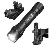 ULTRAFIRE Tactical Torch with Holster, 1000 Lumen Single Mode Small LED Torch, Bright Safety Flashlight for Police, Law Enforcement, Defense, Camping, Outdoor, T1 Ultra