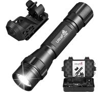 UltraFire Tactical Torch with Holster for Service Belt, 1000 Lumens Single Mode LED Torch with Holder Bag, Police Torches for Law Enforcement, T1 PRO