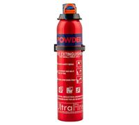 UltraFire UFXALPHA 600g Powder Fire Extinguisher for Cars, Caravans, Boats & Travel | 5 Year Warranty and Fully Kitemarked | Ready to Use Multi-Purpose Dry Powder Aerosol Fire Extinguisher