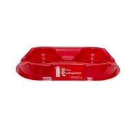 UltraFire Universal Economy Fire Point Extinguisher Stands - Suitable For Up To 9kg/9ltr Extinguishers - UK Manufactured (Double, Red)