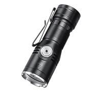 ULTRAFIRE USB Rechargeable Small Pocket Torch, 2050 Lumen Super Bright LED Tactical Torch, 6 Modes Portable Mini EDC Flashlight