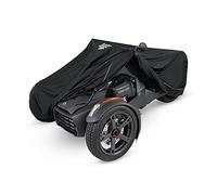 UltraGard (4-474BK) Can-Am Ryker Cover Weather Resistant Full Cover Windshield Liner Exhaust Heat Shield Protector from Dust Dirt Rain Sun Rays (Black/Black Charcoal)