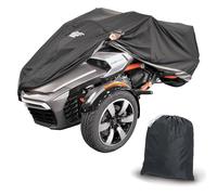 UltraGard 4-476BC Can Am 2015+ F3/F3T/F3S Cover Weather Water Resistant Full Cover Reflective Logo Exhaust Heat Shield Protection from Dust Dirt Rain Sun Rays (Black/Charcoal)