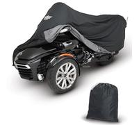 UltraGard CanAm Spyder F3-T/LTD Full Cover with Windshield Liner & Exhaust Heat Shield - Durable Polyurethane Coated, Reflective Logo, Antenna Access, Bungee Hem, Storage Pouch