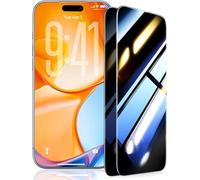 UltraGlass TOP 9H+ Armor for iPhone 16 Pro Max Privacy Screen Protector [NO.1 Military Grade Shatterproof] Privacy Screen iPhone 16 Pro Max Tempered Glass [100% Anti Spy & Longest Durable] 2 Pack