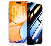 UltraGlass Ultra Top 9H+ Glass for iPhone 15 Pro Max Privacy Screen Protector [Invisible Privacy Armor] Screen Protector 15 Pro Max Tempered [Full Coverage & Longest Durable] 15 ProMax, 2 Pack