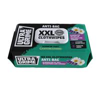 UltraGrime Antibacterial Lavender Wet Wipes Alcohol-Free Heavy-Duty