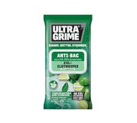 UltraGrime Antibacterial Wet Wipes Alcohol-Free Antiseptic Heavy-Duty Cleaning Cloths & Hand Wipes - Multi-Purpose Kitchen, Toilet, Floor & Surface Cleaning - Extra Large Cloth Wipes (Pack of 40)