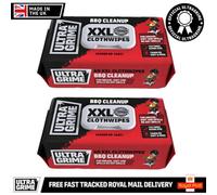 Ultragrime Bbq Cleaning Grease, Grill, Wipes, Twin Pack 120 (2 X 60 Packs)