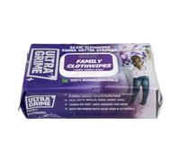 UltraGrime Multi Purpose Family XXL Biodegradable 80 Clothwipes - Pomelo Scented Large Wet Cloths - Heavy Duty Multi Purpose Cleaner
