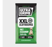 UNIWIPE Pet XXL Cloth Wipes UltraGrime Pack of 20 Multicolour One Size