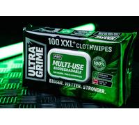 UltraGrime Pro Multi-Use Bio Clothwipes XXL (Pack of 100)
